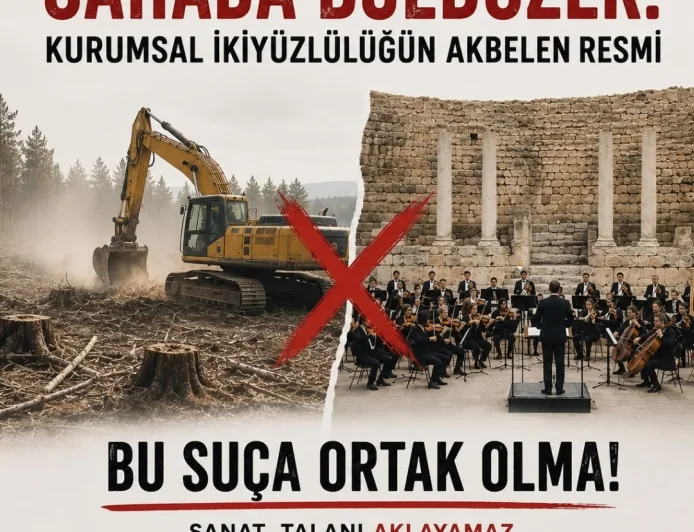 Bodrum Kadın Dayanışma’dan Limak orkestrası konserine tepki “Vitrinde filarmoni sahada dozer”