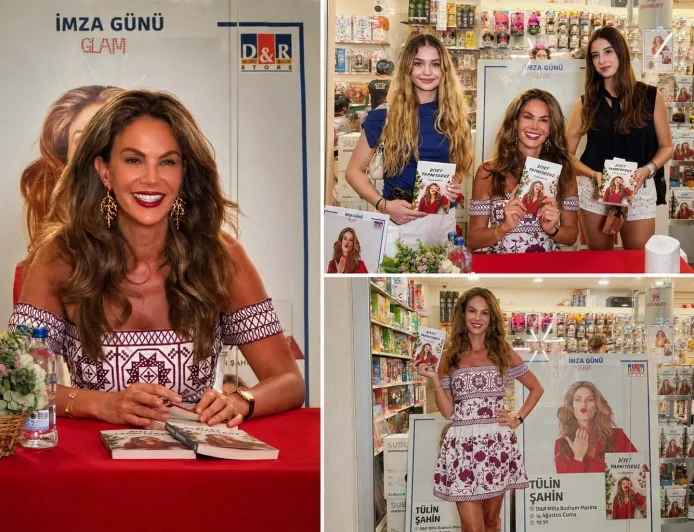 Bodrum’da Tülin Şahin’e yoğun ilgi "Diyet Yapmıyoruz"