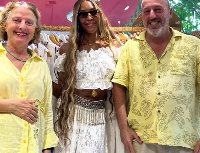NAOMİ CAMPBELL MUĞLA KETENİNE HAYRAN KALDI