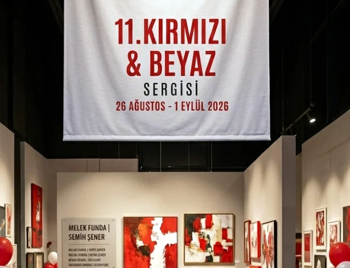 SANATIN KIRMIZI VE BEYAZLA BULUŞTUĞU BİR CUMHURİYET HİKÂYESİ KIRMIZI & BEYAZ – 11. GELENEKSEL SERGİSİ BODRUM’DA KAPILARINI AÇIYOR