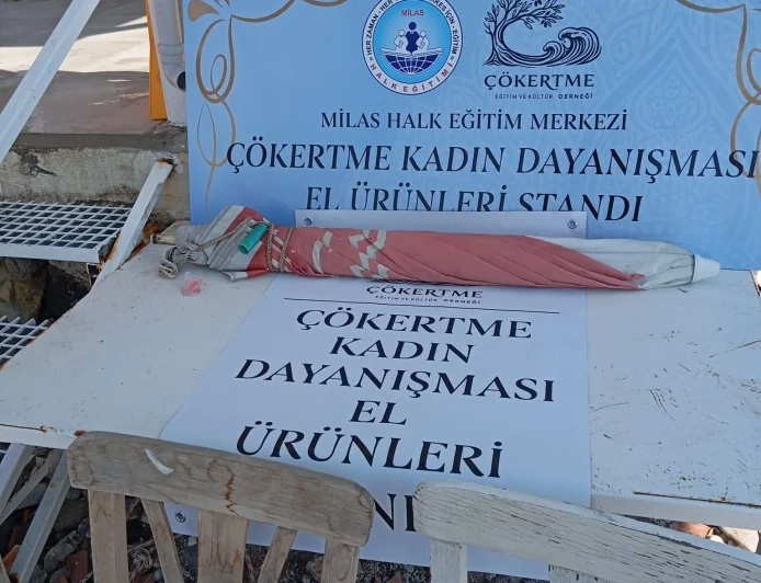 ÇÖKERTME’DE KADIN DAYANIŞMASI: EL EMEĞİ ÜRÜNLER STANTLARDA BULUŞUYOR