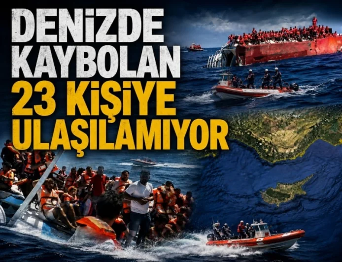 AKDENİZ'DE CAN PAZARI! GİRNE'DEN TAŞUCU'NA GİDEN YOLCU GEMİSİ BATTI: 7 ÖLÜ, 23 KAYIP