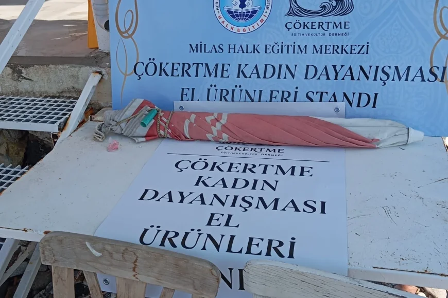 ÇÖKERTME’DE KADIN DAYANIŞMASI: EL EMEĞİ ÜRÜNLER STANTLARDA BULUŞUYOR