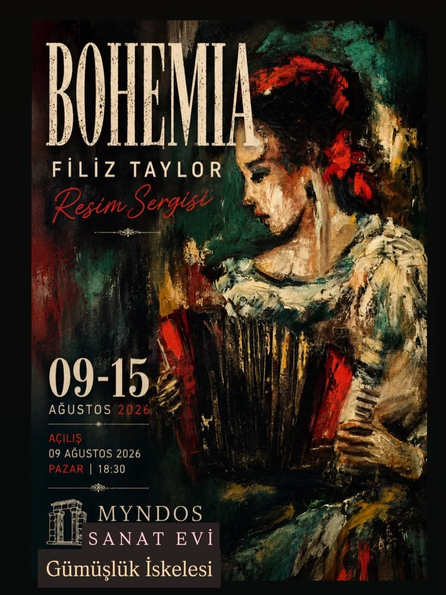 Filiz Taylor'ın “BOHEMIA” Sergisi Gümüşlük'te Açılıyor
