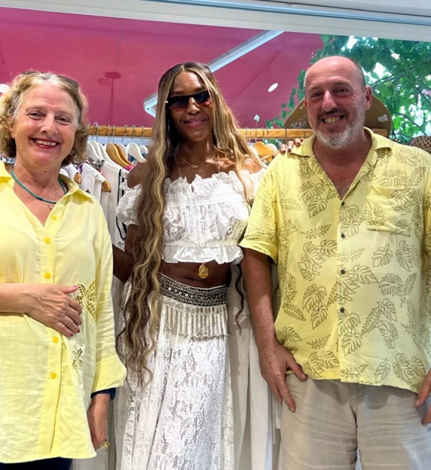 NAOMİ CAMPBELL MUĞLA KETENİNE HAYRAN KALDI