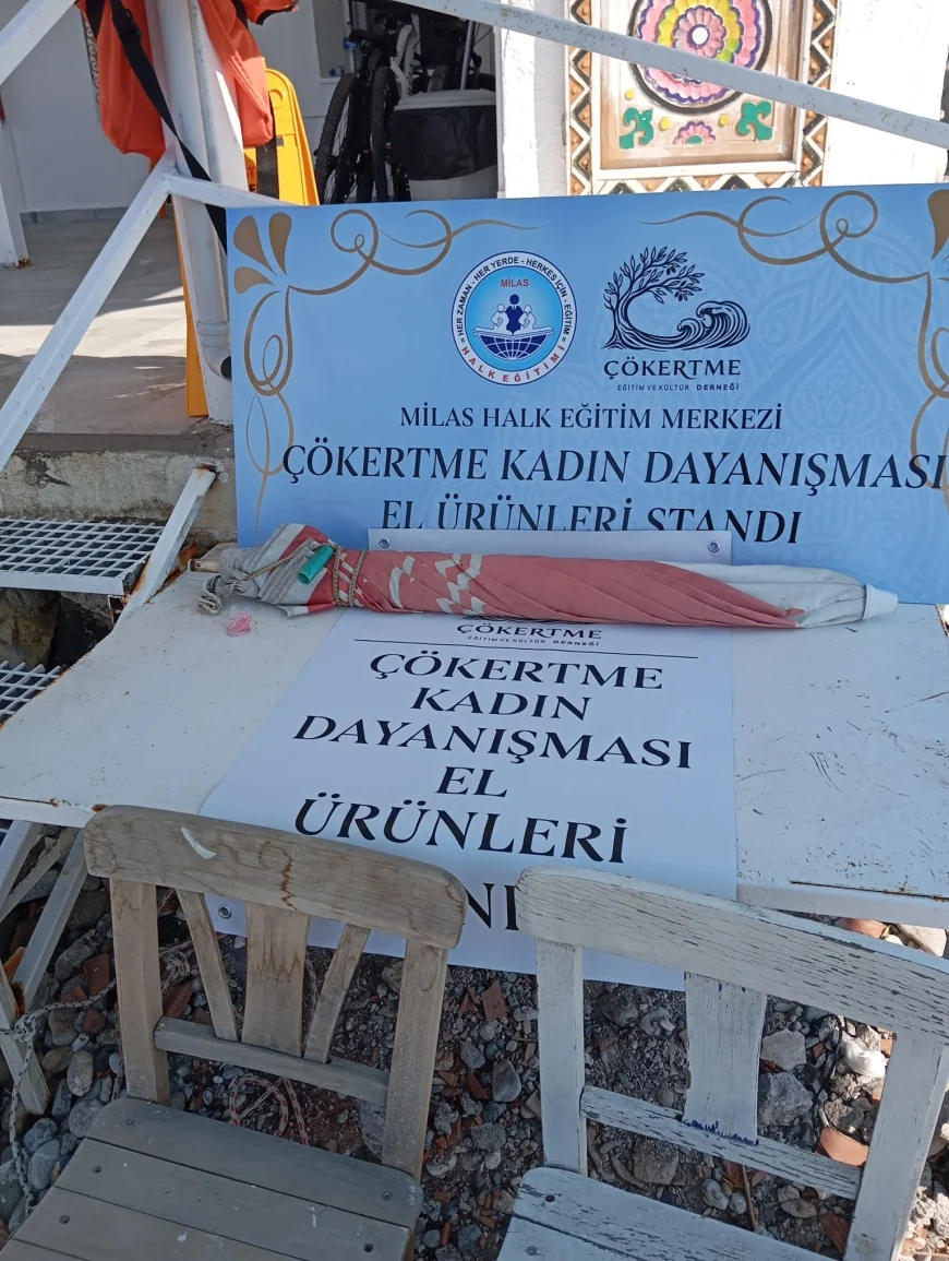 ÇÖKERTME’DE KADIN DAYANIŞMASI: EL EMEĞİ ÜRÜNLER STANTLARDA BULUŞUYOR