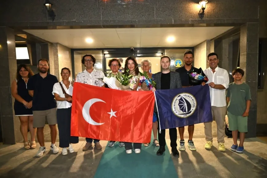 BODRUM’UN DÜNYA ŞAMPİYONU DERİN BARTAN EVİNE DÖNDÜ