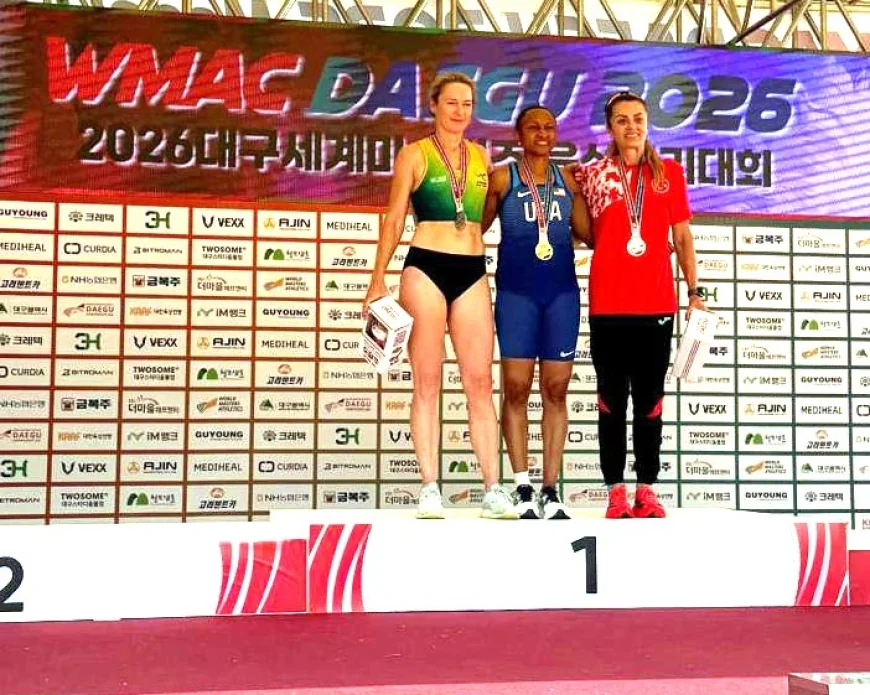 Dünya Masterlar Atletizm Şampiyonası’nda  ilk madalya Karadağ’dan geldi