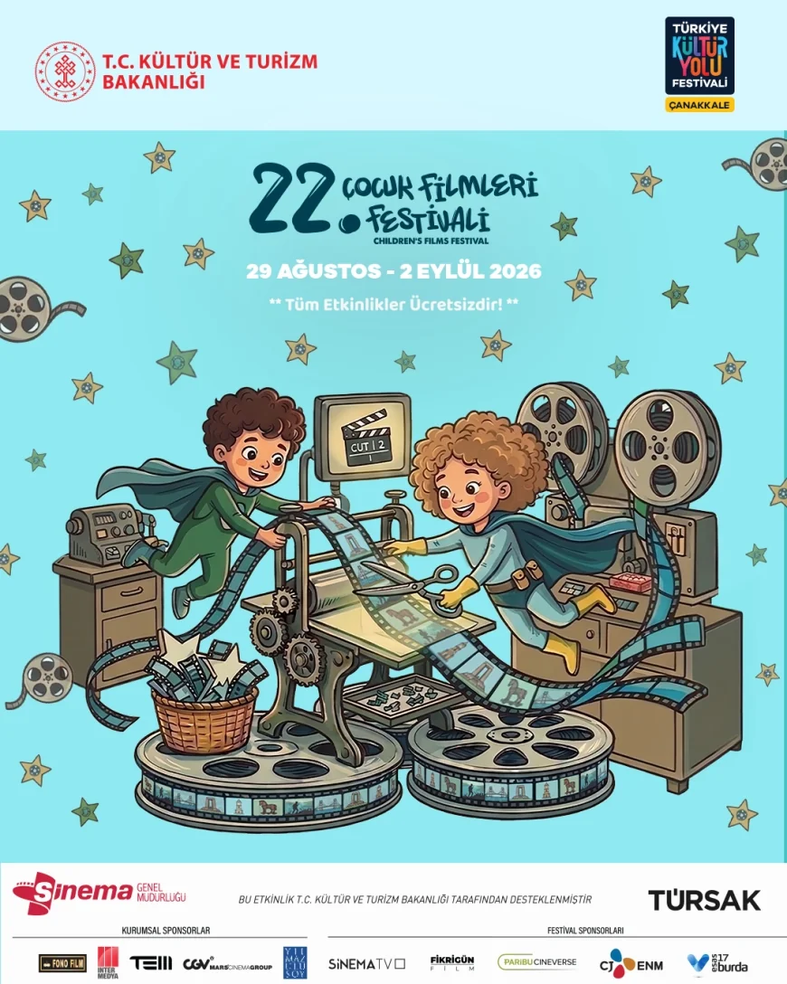 22. TÜRSAK ÇOCUK FİLMLERİ FESTİVALİ BAŞLIYOR