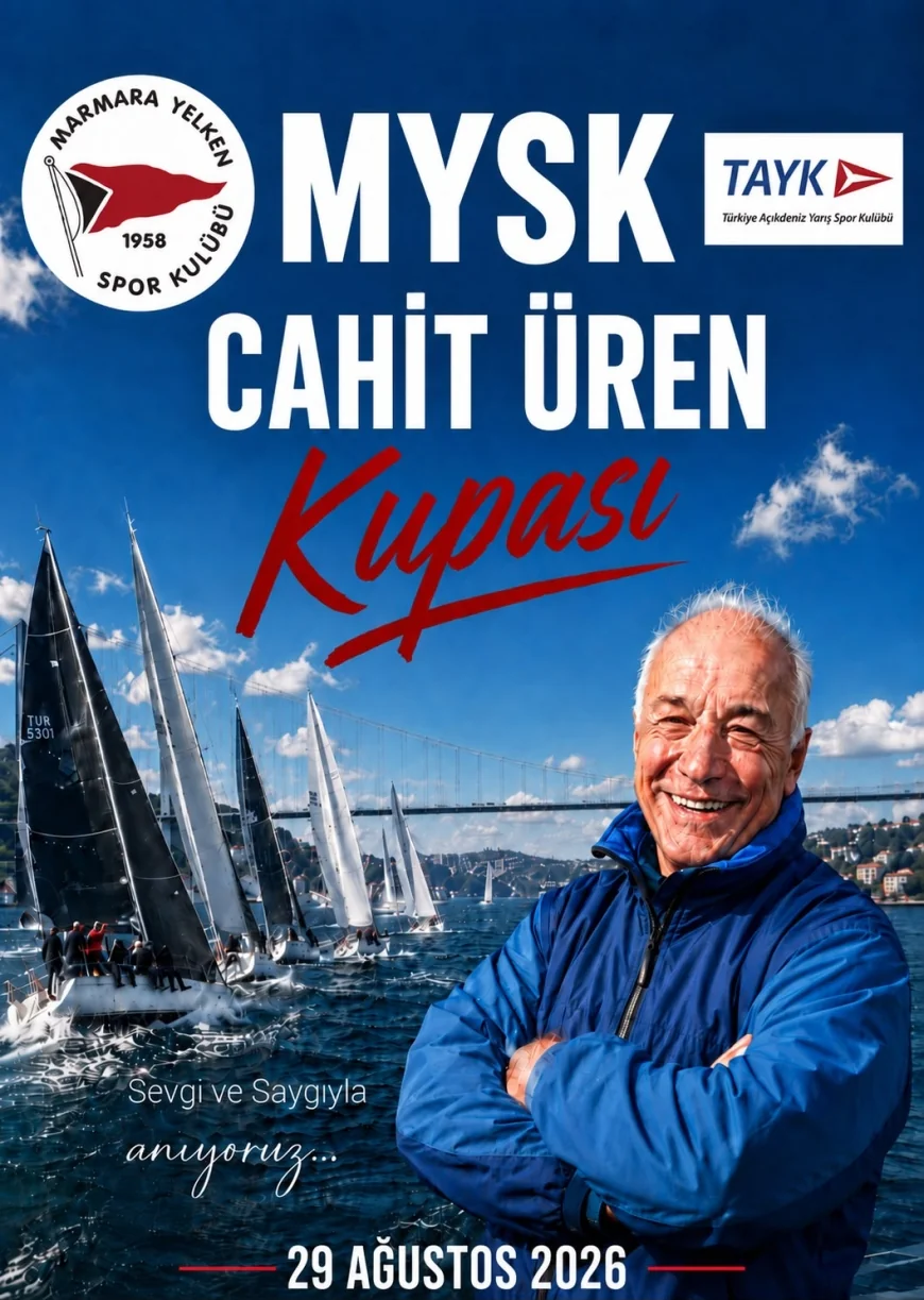 TAYK Trofesi’nin 8. ayağında yelkenler yarın Cahit Üren anısına açılacak