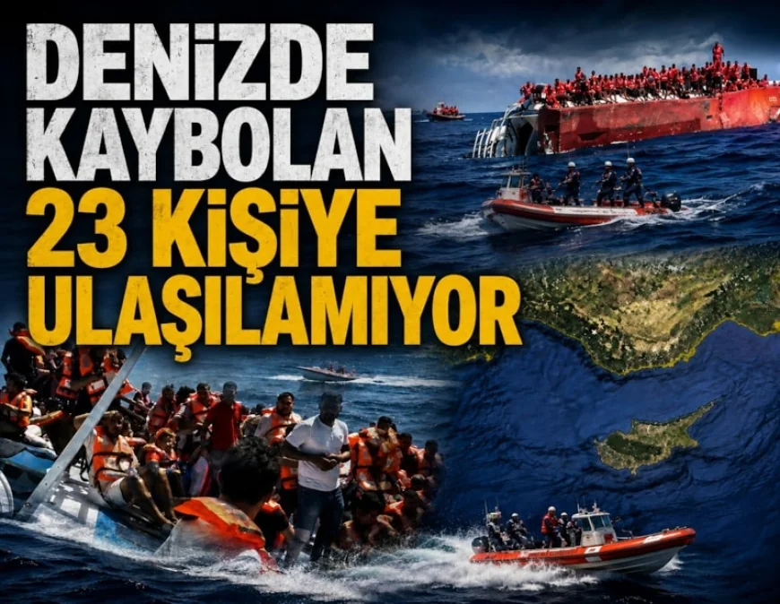 AKDENİZ'DE CAN PAZARI! GİRNE'DEN TAŞUCU'NA GİDEN YOLCU GEMİSİ BATTI: 7 ÖLÜ, 23 KAYIP