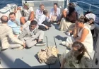Yelkenli teknede kaçarken yakalandılar “Turistiz geziyoruz” dediler