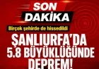 GÜNEYDOĞU’DA KORKUTAN DEPREM: 5.8