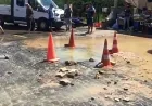 TORBA’DA İSALE HATTI YİNE PATLADI: TONLARCA SU DENİZE AKTI, MAHALLE SAATLERCE SUSUZ KALDI