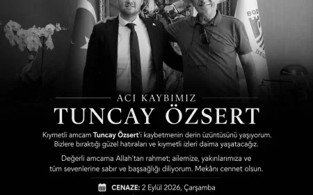 Bodrum’un değerleri bir bir gidiyor… Acı haber Tuncay Özsert’ten geldi