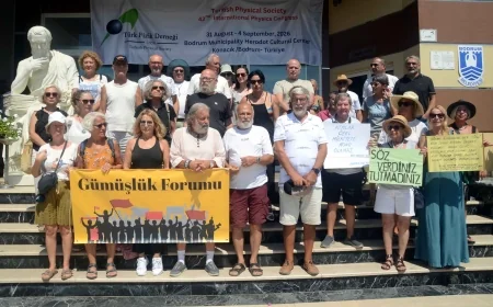 GÜMÜŞLÜK'TE 9 HAFTA EYLEM YAPTILAR SESLERİNİ DUYURAMADILAR, MECLİSİN KAPISINA DAYANDILAR