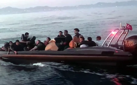 SÜRAT TEKNESİYLE GÖÇMEN KAÇAKÇILIĞI RADARA TAKILDI! 18 GÖÇMEN VE 1 ŞÜPHELİ YAKALANDI