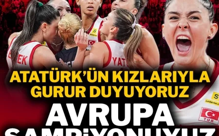 YENİDEN AVRUPA ŞAMPİYONUYUZ! FİLENİN SULTANLARI TARİH YAZDI