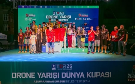 DRONE YARIŞI DÜNYA KUPASI YARIŞLARI TAMAMLANDI.DÜNYANIN EN HIZLI FPV PİLOTLARI YARIŞTI