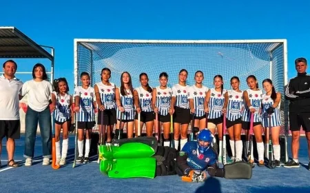 MUĞLA’NIN U14 KIZ HOKEY TAKIMI TÜRKİYE 5’İNCİSİ OLDU