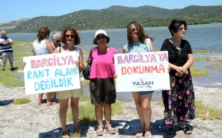 Tuzla sulak alanında 2500 YIllık Antik kent ve flamingo cennetini beton tehditinden kurtarmak için uluslararası sözleşmeleri devreye sokacaklar