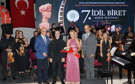 7. İdil Biret Festivali Datça’da Başladı