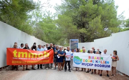 DEMİR ORMANLARINDA  AMANRÜYA REPAY EYLEMİ..   BODRUMUN KANAL İSTANBULU OLMASIN