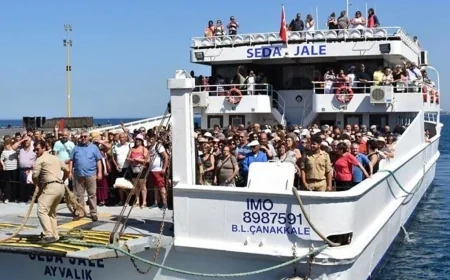 TÜRK TURİSTLER YUNAN ADALARINI İHYA ETTİ