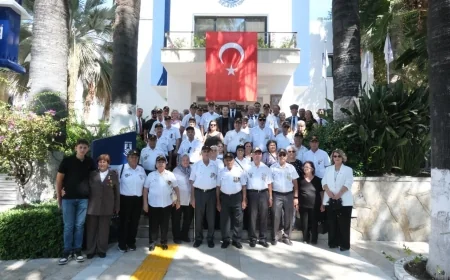 Bodrum’da 19 Eylül Gaziler Günü Törenle Kutlandı