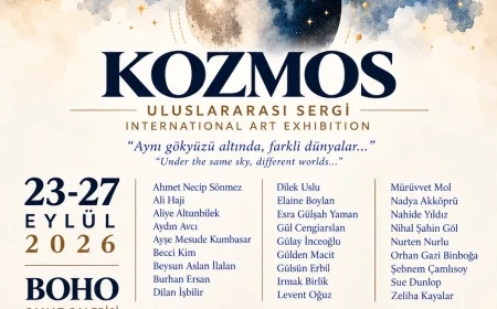 BODRUM’DA SANAYİ SİTESİNDE ULUSLARARASI SANAT BULUŞMASI KOZMOS SERGİSİ 27 SANATÇIYI BİR ARAYA GETİRİYOR