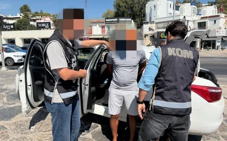 İNTERPOLÜN ARADIĞI ŞAHIS BODRUM'DA TATİL YAPARKEN YAKALANDI