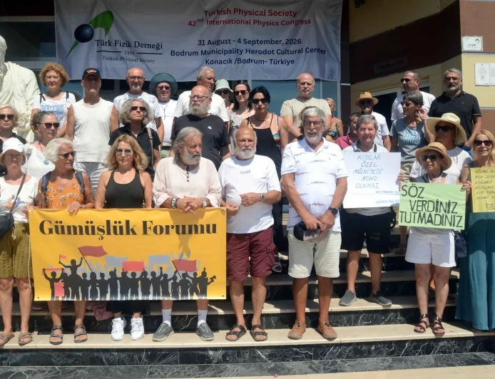 GÜMÜŞLÜK'TE 9 HAFTA EYLEM YAPTILAR SESLERİNİ DUYURAMADILAR, MECLİSİN KAPISINA DAYANDILAR