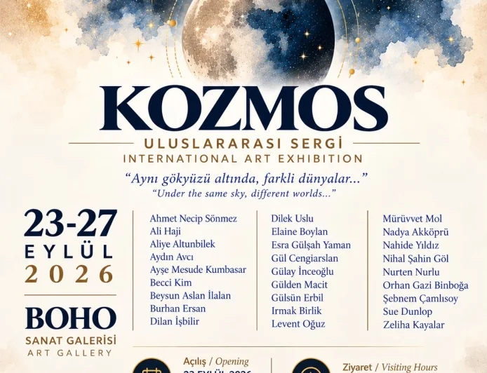 BODRUM’DA SANAYİ SİTESİNDE ULUSLARARASI SANAT BULUŞMASI KOZMOS SERGİSİ 27 SANATÇIYI BİR ARAYA GETİRİYOR