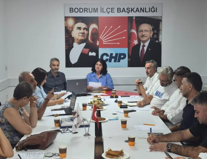 CHP Bodrum İlçe Yönetiminde Görev Dağılımı Netleşti