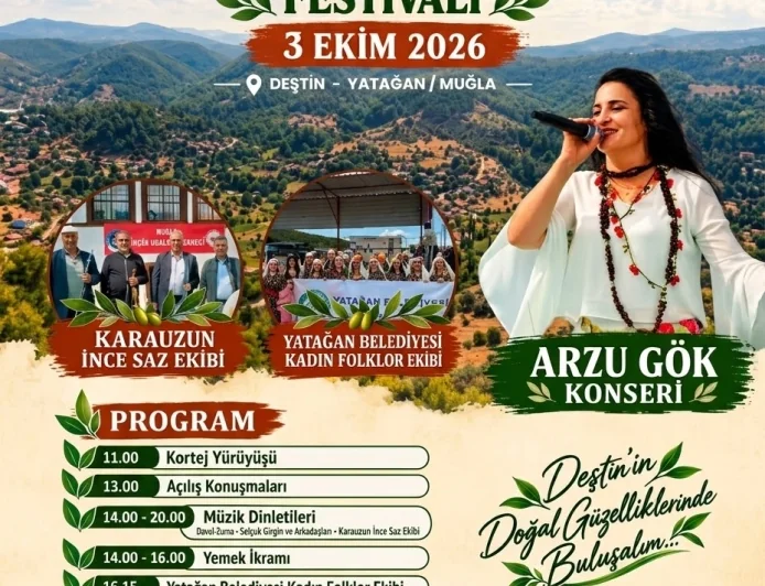 DEŞTİN’DE DOĞA, MÜZİK VE KÜLTÜR BULUŞMASI 5. DEŞTİN ÇEVRE VE DOĞAL YAŞAM FESTİVALİ 3 EKİM’DE