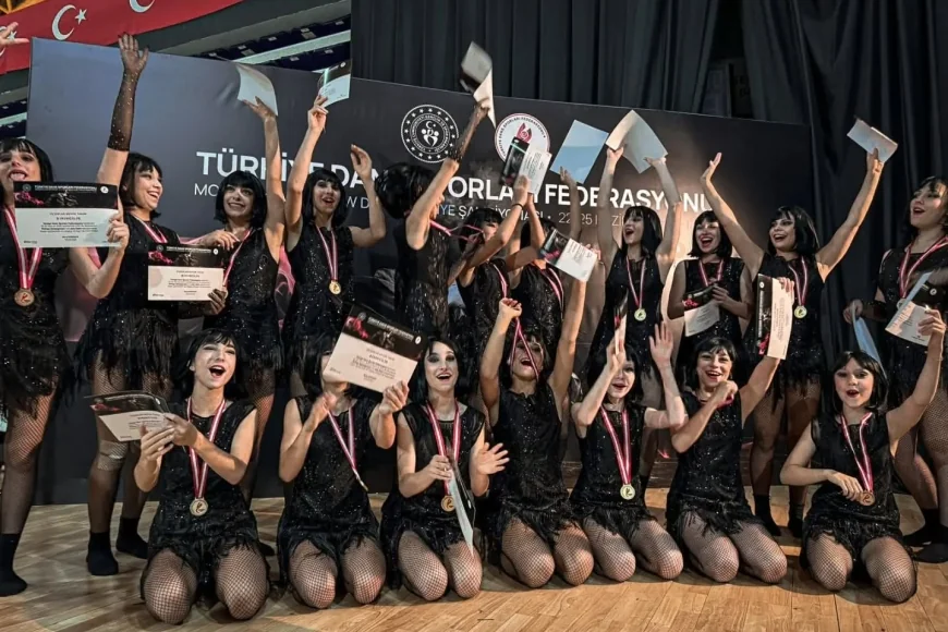 BODRUM DANS KULÜBÜ BAŞARIDAN BAŞARIYA KOŞUYOR! DÜNYA ŞAMPİYONLUĞU VE 6 MADALYA