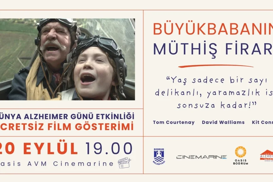 BODRUM’DA ALZHEİMER FARKINDALIĞI İÇİN ÜCRETSİZ FİLM GÖSTERİMİ