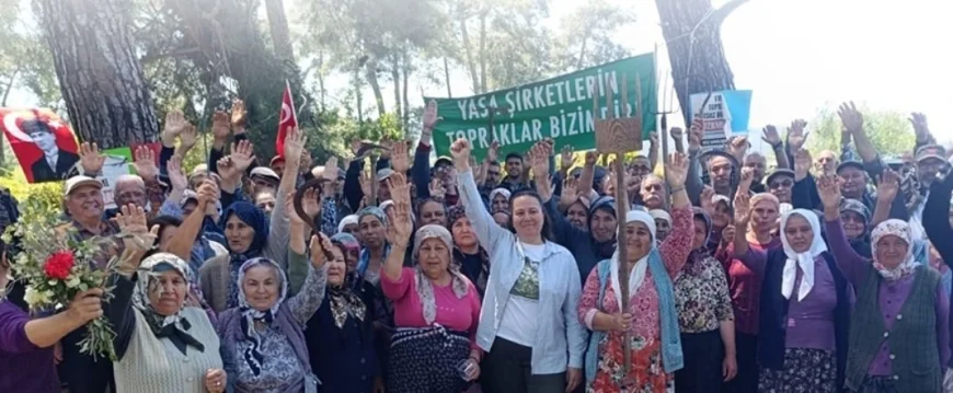 MİLAS AKBELEN KÖYLÜLERİNDEN MİLLİ MÜCADELE ÇAĞRISI: "KAMU YARARI ŞİRKETLERİN YARARI DEĞİL, KAMU BİZİZ!"