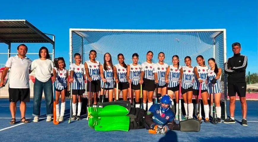 MUĞLA’NIN U14 KIZ HOKEY TAKIMI TÜRKİYE 5’İNCİSİ OLDU