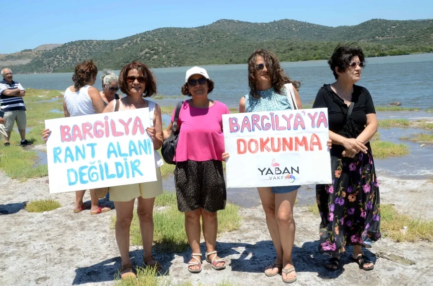 Tuzla sulak alanında 2500 YIllık Antik kent ve flamingo cennetini beton tehditinden kurtarmak için uluslararası sözleşmeleri devreye sokacaklar