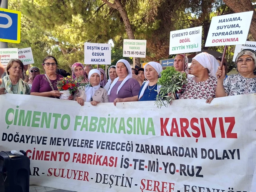 Muğla'daki ÇİMENTO FABRİKASI DERT OLDU..Köylüler Çimento fabrikası ve bilirkişiler hakkında suç duyurusunda bulundu