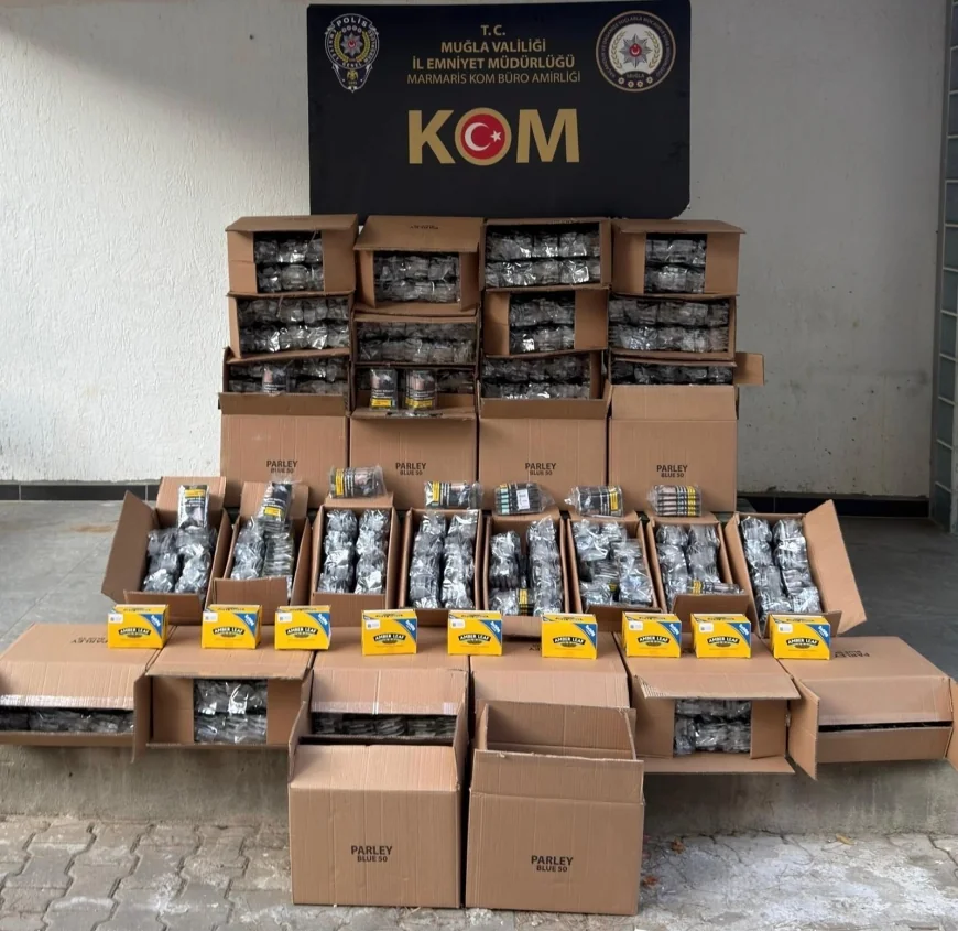 TURİSTİK İLÇEDE KAÇAK SİGARA OPERASYONU: 4 KİŞİ TUTUKLANDI