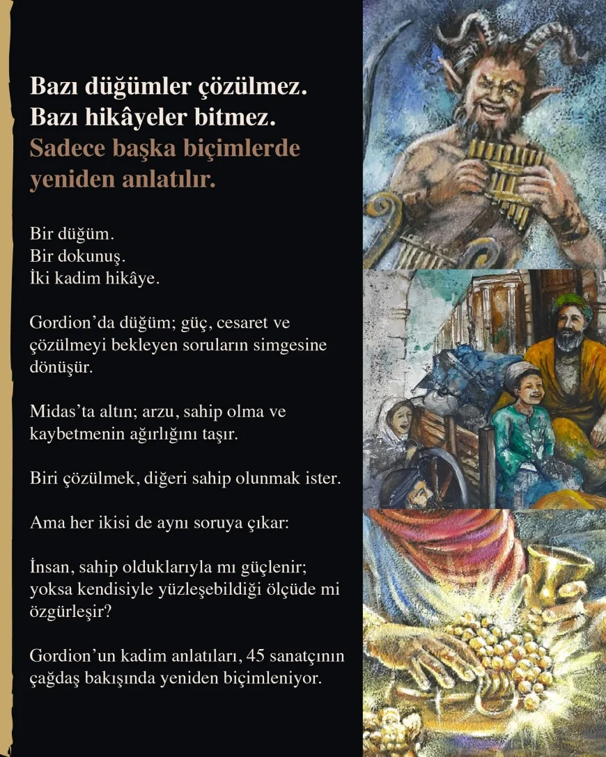 GORDİON’UN HİKÂYESİ BODRUM’DA SANATLA YENİDEN YAZILACAK