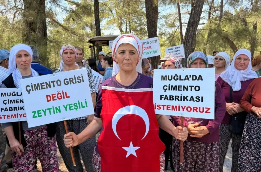 DEŞTİN ÇEVRE PLATFORMUNDAN  ÇİMENTO FABRİKASI TEPKİSİ "MUĞLA'YI KARANLIK SERMAYEYE TESLİM ETMEYECEĞİZ: ADALET NÖBETİ'NE DAVET EDİYORUZ"