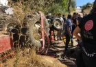 Traktör devrildi iki kişi yaşamını yitirdi