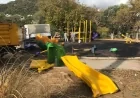 Torba’daki Haydar Ersoy Parkı’nda yenileme çalışmaları başladı