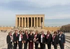 Bodrum ve Muğlalı Kadın Muhtarlardan Cumhuriyetin 93. Yılına Özel Anıtkabir Töreni