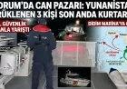 BODRUM'DA CAN PAZARI: YUNANİSTAN'A SÜRÜKLENEN 3 KİŞİ SON ANDA KURTARILDI!