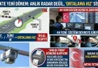    TRAFİKTE YENİ DÖNEM BAŞLIYOR, RADARI GÖRÜNCE FRENE BASMAK YETMEYECEK….