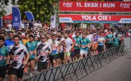 13. Eker I Run, beş bine yakın koşucunun katılımıyla başlıyor
